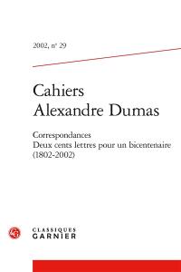 Correspondances : deux cents lettres pour un bicentenaire (1802-2002)