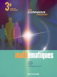 Mathématiques 3e découverte professionnelle