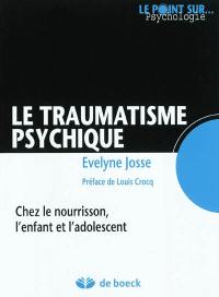 Le traumatisme psychique : chez le nourrisson, l'enfant et l'adolescent