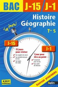 Histoire géographie terminale S : nouveau programme