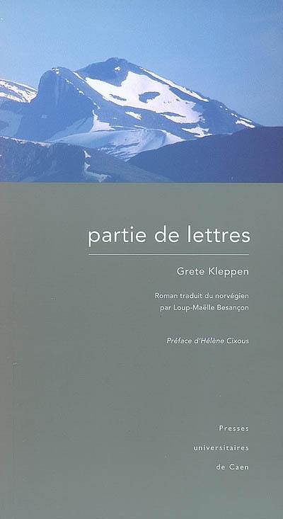 Partie de lettres