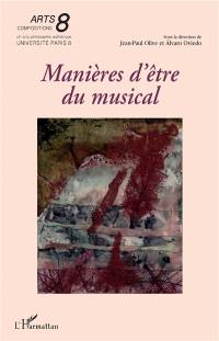 Manières d'être du musical