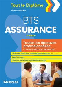 BTS assurance : toutes les épreuves professionnelles