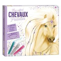 Mon coffret paillettes : chevaux