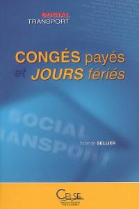 Congés payés et jours fériés