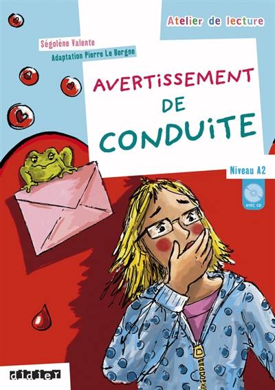 Avertissement de conduite : niveau A2