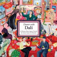 Dinner with Dali A 1000 Piece Dinner Date Jigsaw Puzzle