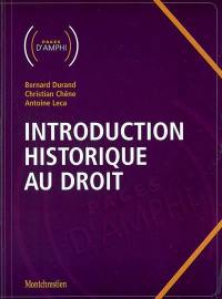 Introduction historique au droit