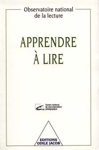 Apprendre à lire