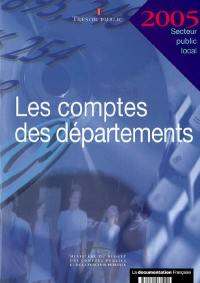 Les comptes des départements 2005