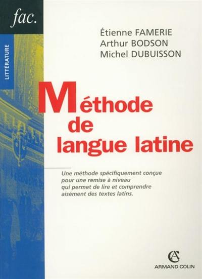 Méthode de langue latine