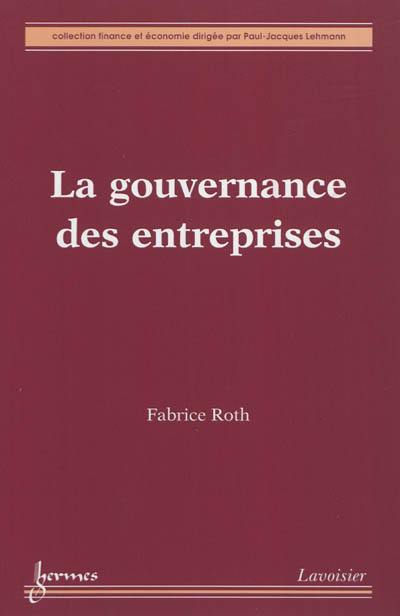 La gouvernance des entreprises