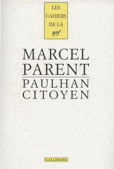 Paulhan citoyen : conseiller municipal de Châtenay-Malabry, 1935-1941