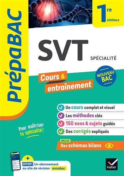 SVT spécialité 1re générale : nouveau bac