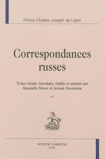 Correspondances russes