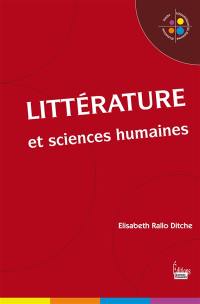 Littérature et sciences humaines