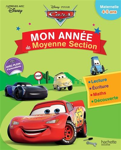 Cars : mon année de moyenne section : maternelle, 4-5 ans