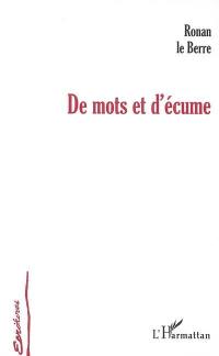 De mots et d'écume