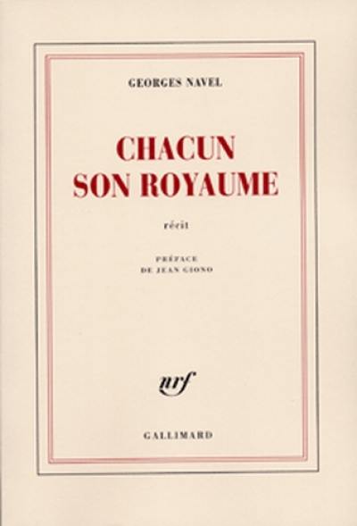 Chacun son royaume : récit