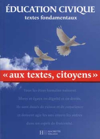 Aux textes, citoyens