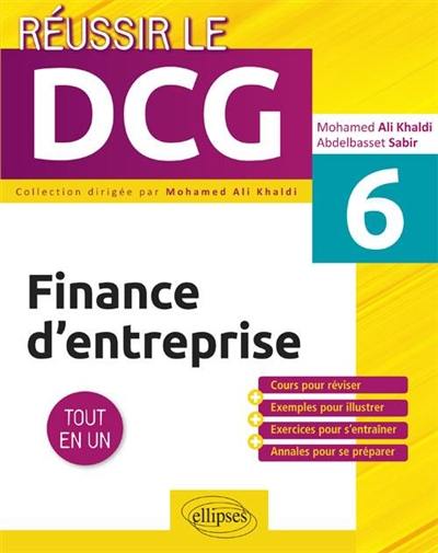 Finance d'entreprise UE 6 : tout en un