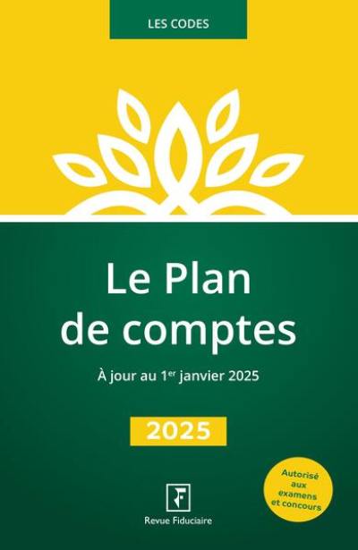 Le plan de comptes : 2025