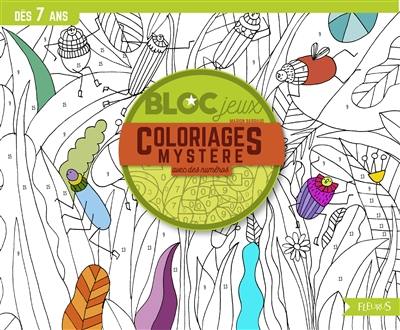 Coloriages mystères au numéro : dès 7 ans