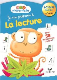 Je me prépare à la lecture, moyenne section 4-5 ans