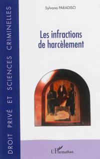 Les infractions de harcèlement