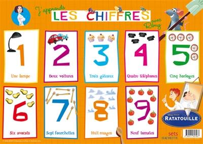 Chiffres : set Ratatouille