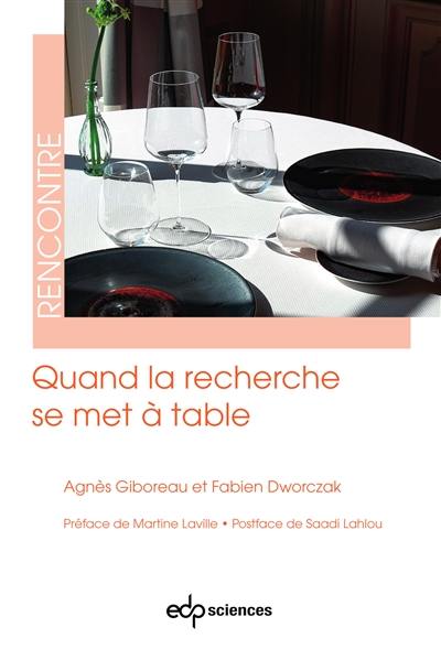 Quand la recherche se met à table : comprendre comment faire plaisir ou se faire plaisir en cuisinant, en préparant, en dégustant un repas