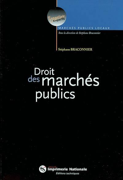 Droit des marchés publics