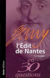 L'édit de Nantes