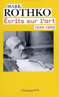 Ecrits sur l'art : 1934-1969