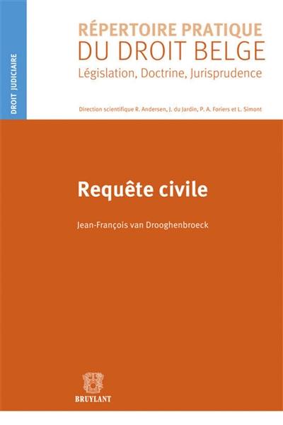 Requête civile : droit judiciaire