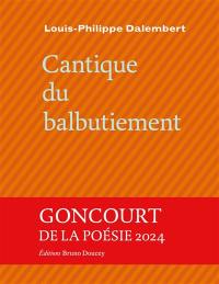 Cantique du balbutiement