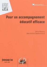 Pour un accompagnement éducatif efficace