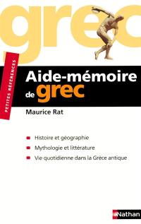 Aide-mémoire de grec