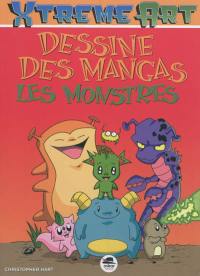 Dessine des mangas : les monstres