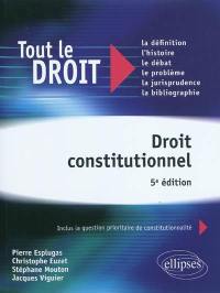 Droit constitutionnel