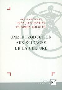 Une introduction aux sciences de la culture