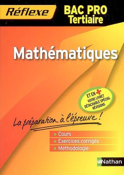 Mathématiques : bac pro tertiaire