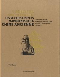 3 minutes pour comprendre les 50 faits les plus marquants de la Chine ancienne : les dynasties, les cités, l'architecture, le bronze, le jade, les rituels, l'art de la guerre, Confucius...