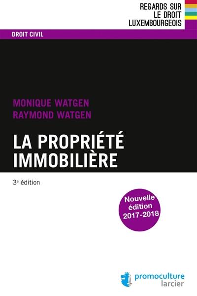 La propriété immobilière : 2017-2018