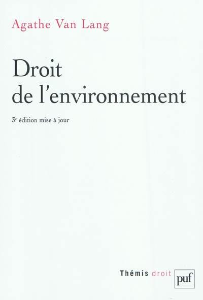 Droit de l'environnement