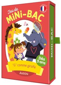 Jeu du mini-bac