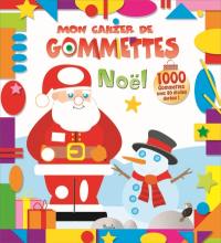 Noël : mon cahier de gommettes : 1.000 gomettes avec 80 étoiles dorées !