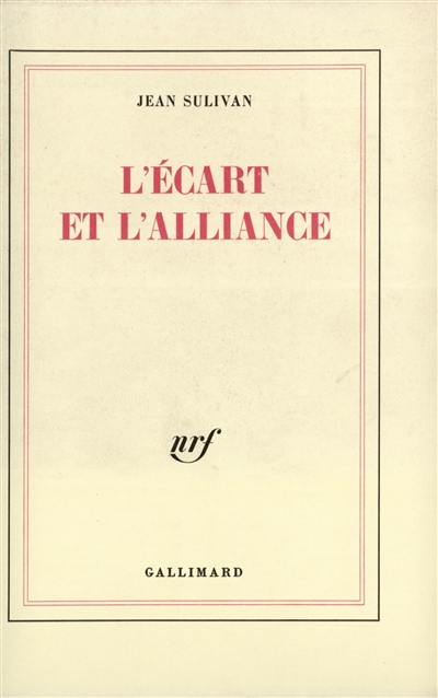 L'Ecart et l'alliance