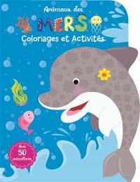 Animaux des mers : coloriages et activités