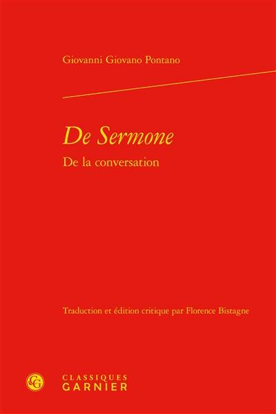 De sermone. De la conversation